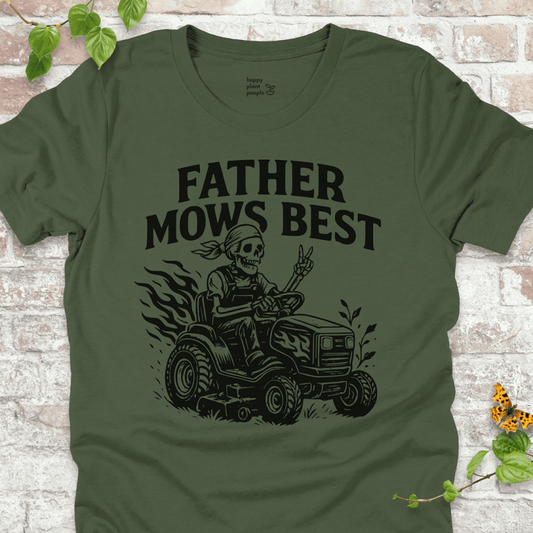 Father Mows Best T-Shirt