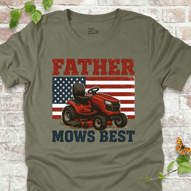Father Mows Best US T-Shirt