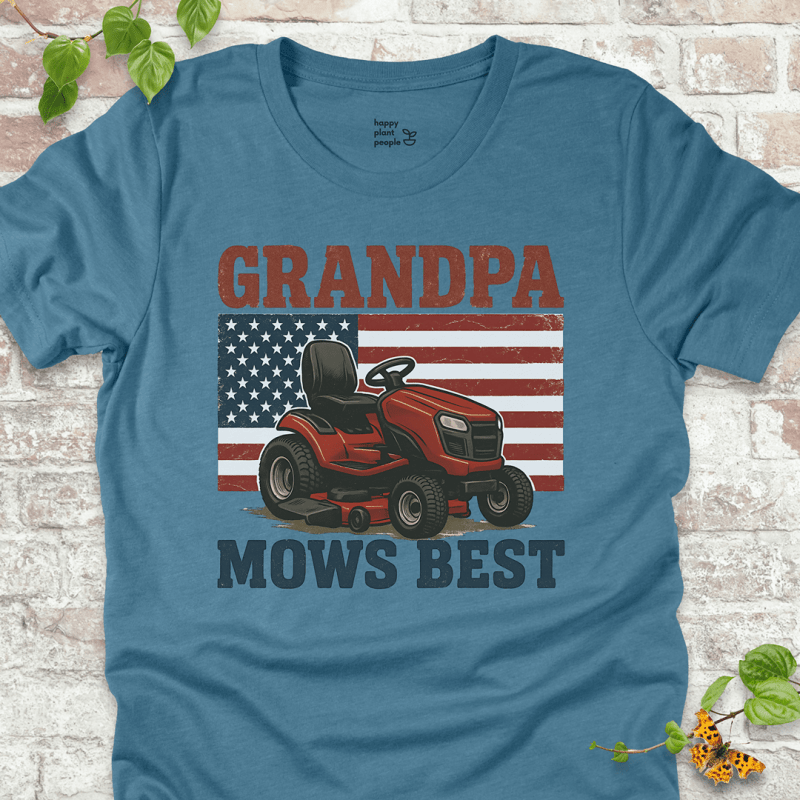 Grandpa Mows Best T-Shirt