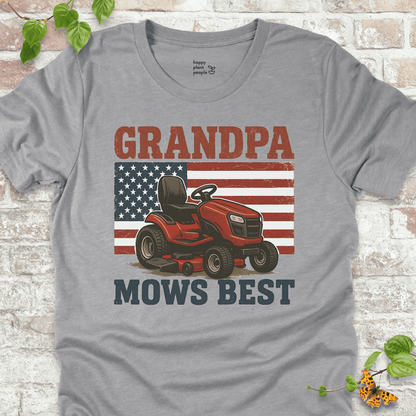 Grandpa Mows Best T-Shirt