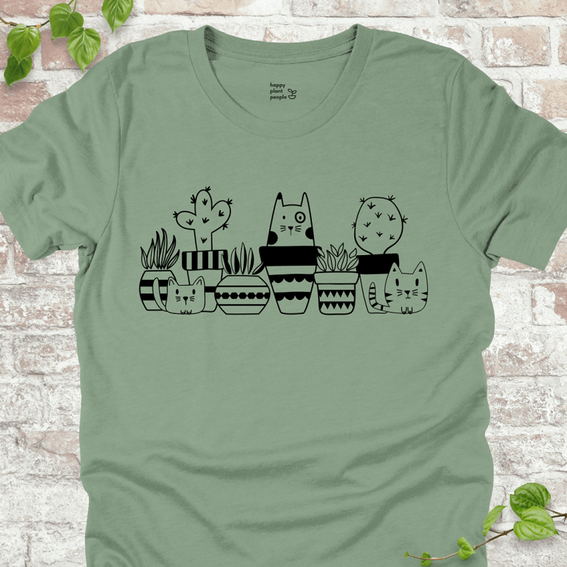 Cats and Plants T-Shirt