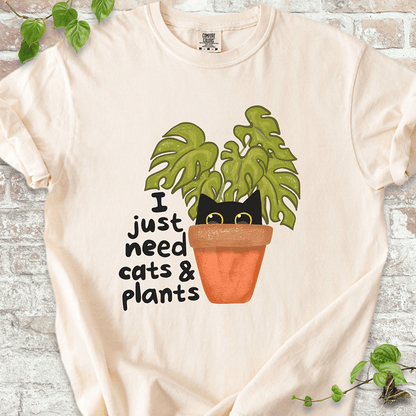Need Cats & Plants T-Shirt