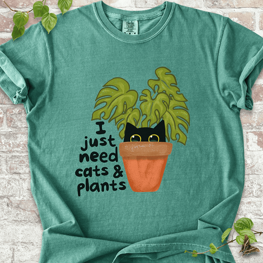Need Cats & Plants T-Shirt