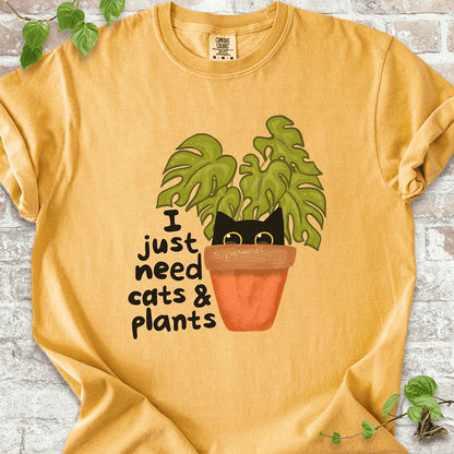 Need Cats & Plants T-Shirt