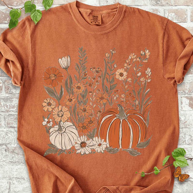 Boho Pumpkin T-shirt