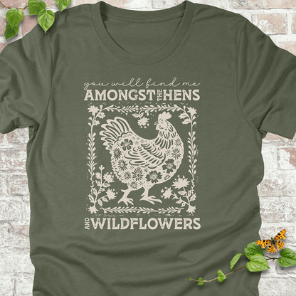 Hens & Wildflowers T-Shirt