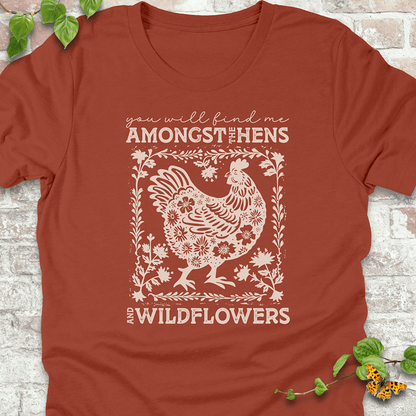 Hens & Wildflowers T-Shirt