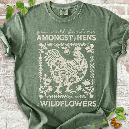 Hens & Wildflowers T-shirt