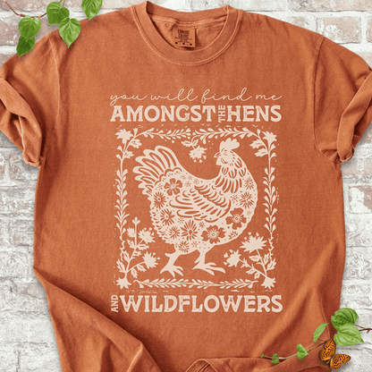 Hens & Wildflowers T-shirt