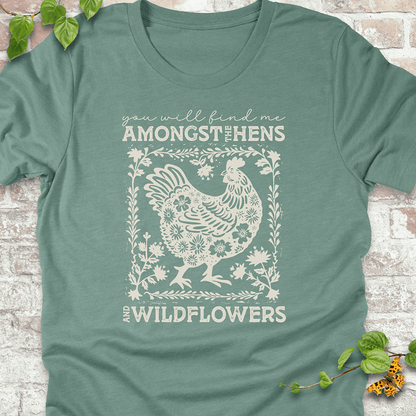 Hens & Wildflowers T-Shirt