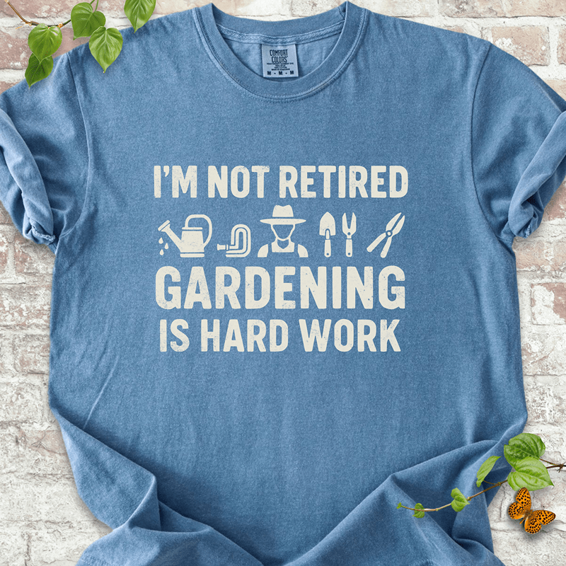 Retired Gardening T-shirt