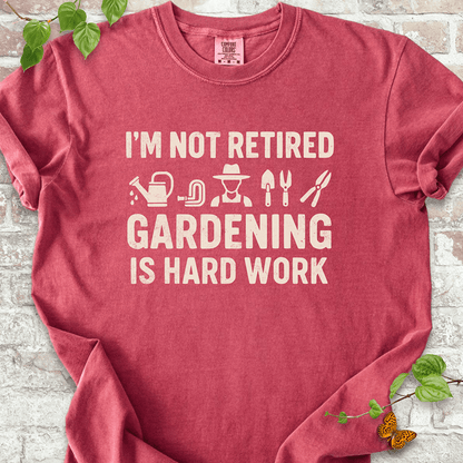 Retired Gardening T-shirt