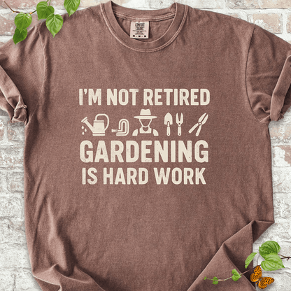 Retired Gardening T-shirt