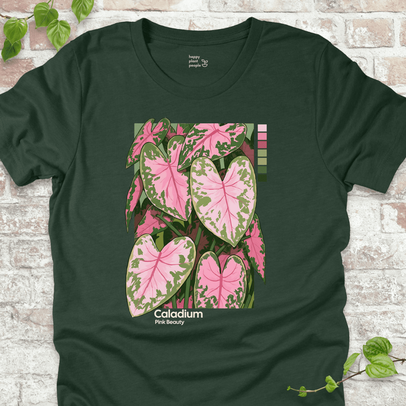 Caladium Pink Beauty T-Shirt
