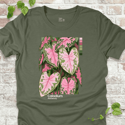Caladium Pink Beauty T-Shirt