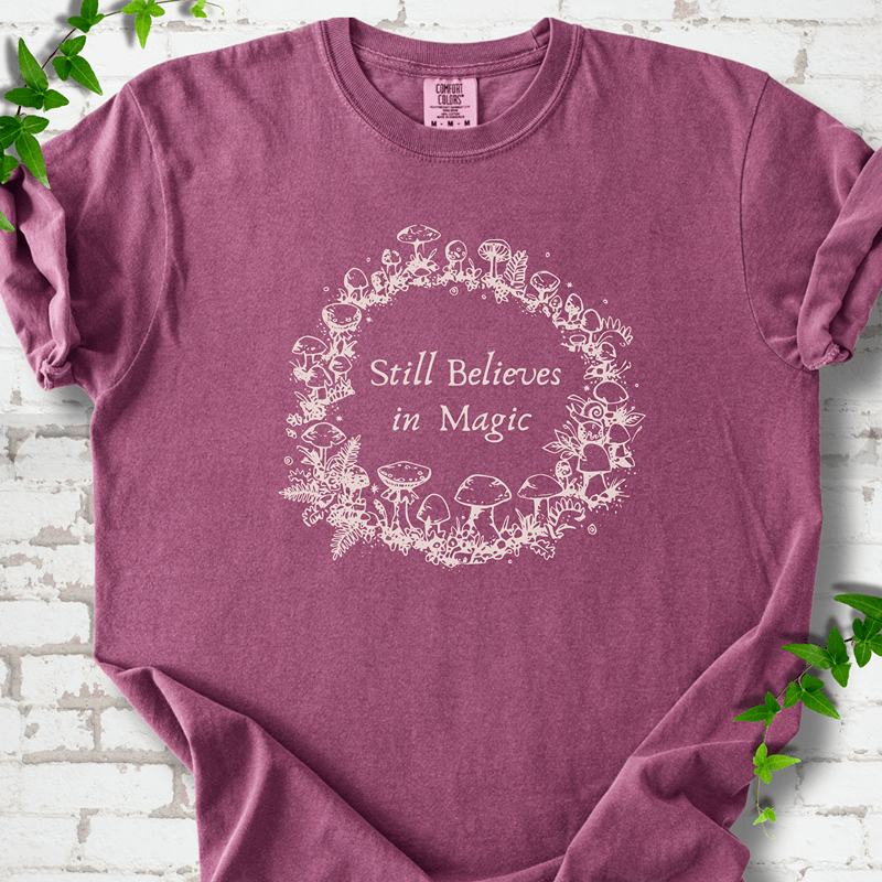 Believes in Magic Toadstool T-Shirt