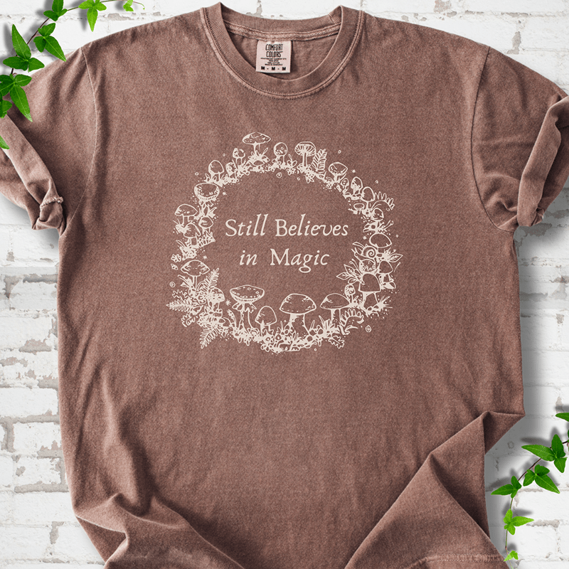 Believes in Magic Toadstool T-Shirt