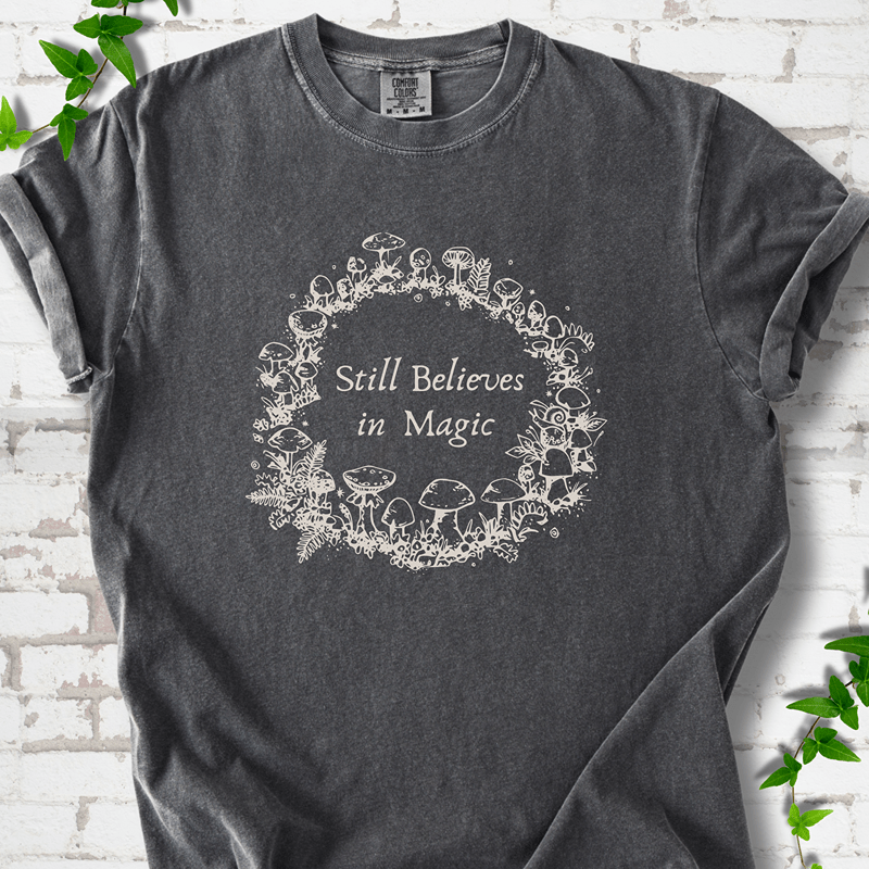 Believes in Magic Toadstool T-Shirt