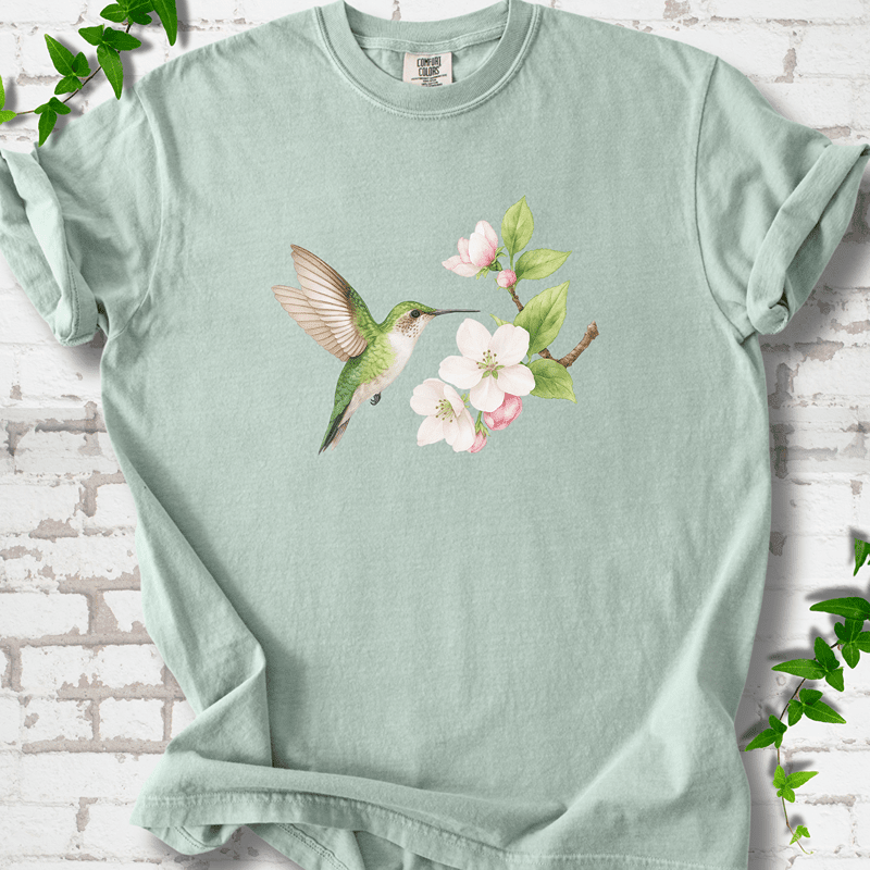 Botanical Hummingbird T-Shirt