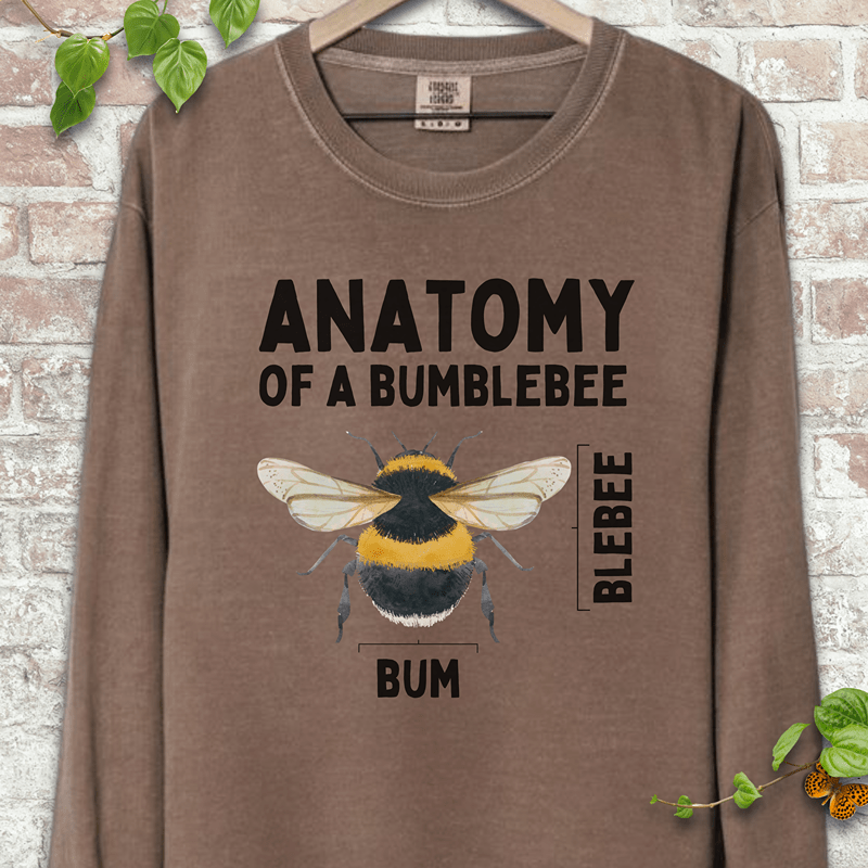Bumblebee Anatomy LS T-Shirt