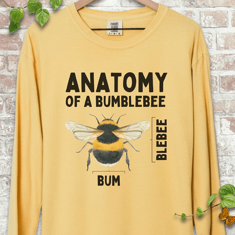 Bumblebee Anatomy LS T-Shirt