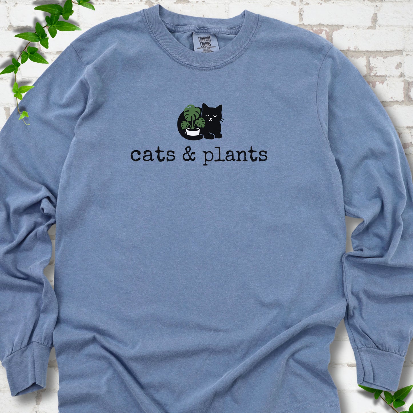 Cats & Plants LS T-Shirt