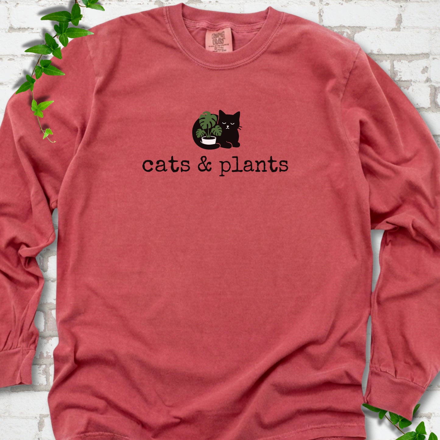 Cats & Plants LS T-Shirt