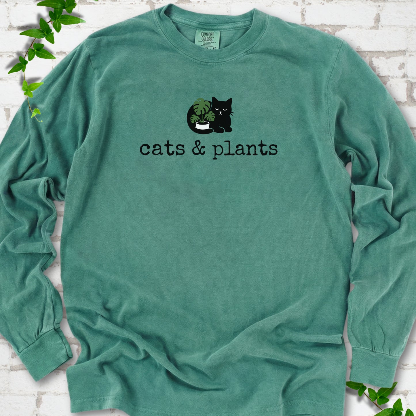 Cats & Plants LS T-Shirt