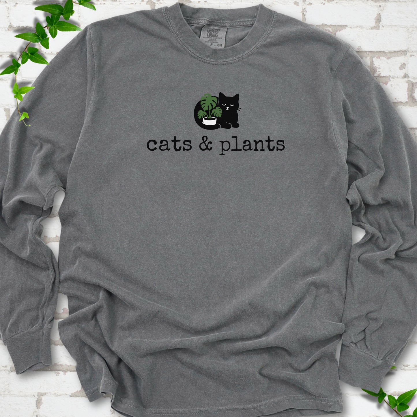Cats & Plants LS T-Shirt