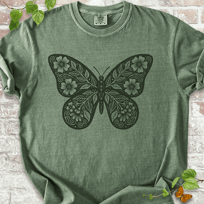 Floral Butterfly T-Shirt