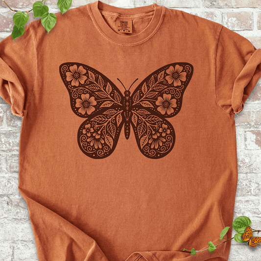 Floral Butterfly T-Shirt