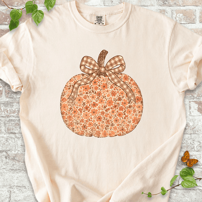 Floral Pumpkin T-Shirt