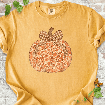 Floral Pumpkin T-Shirt