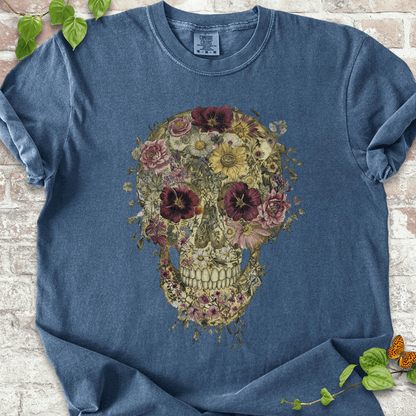 Floral Skull T-shirt