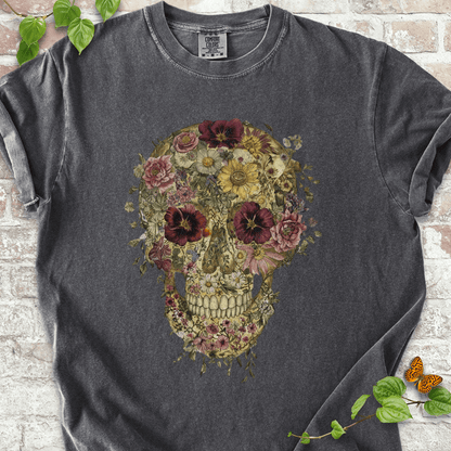 Floral Skull T-shirt