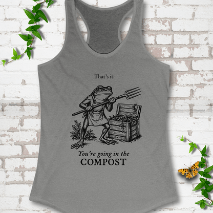 Going in the Compost Tank