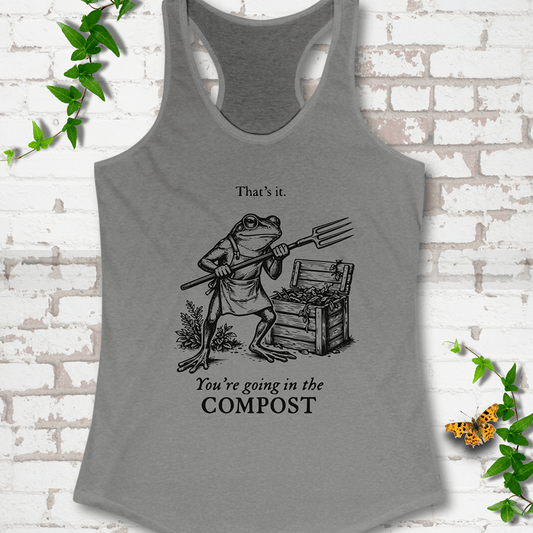 Going in the Compost Tank