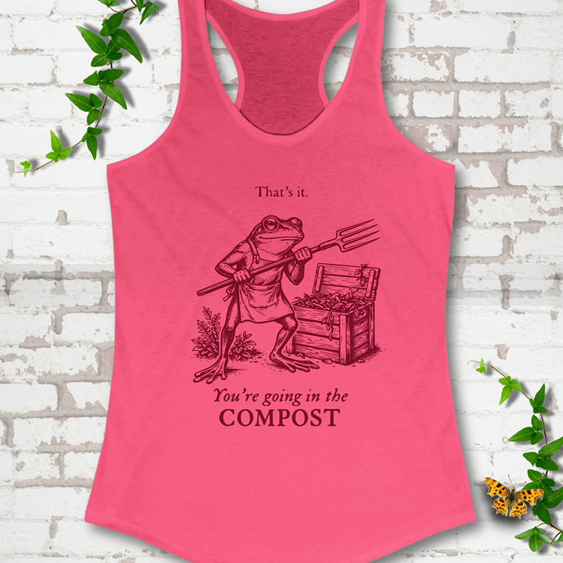 Going in the Compost Tank