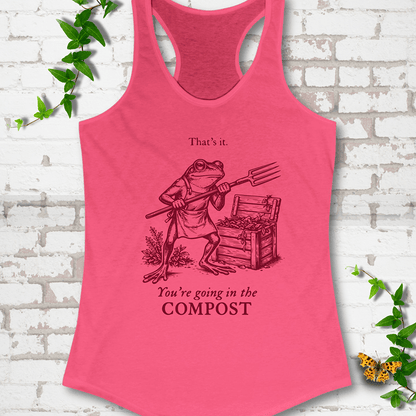 Going in the Compost Tank