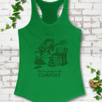 Going in the Compost Tank