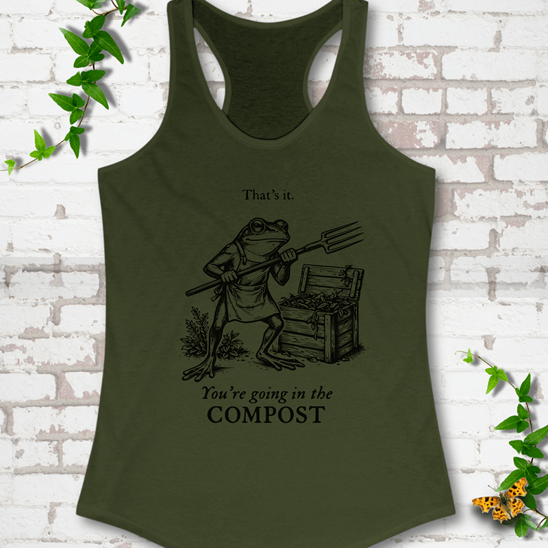 Going in the Compost Tank