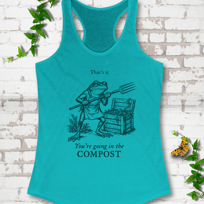 Going in the Compost Tank