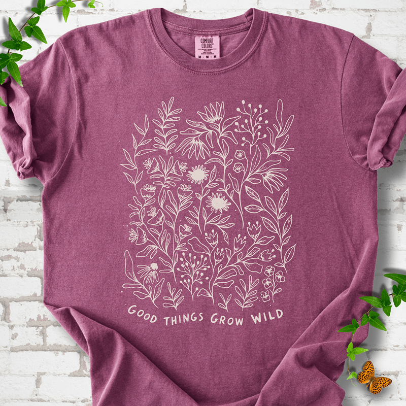 Grow Wild Flower T-Shirt