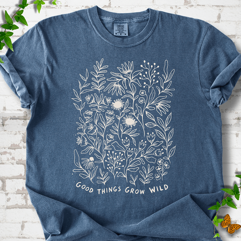 Grow Wild Flower T-Shirt