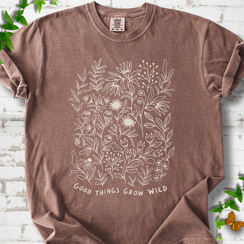 Grow Wild Flower T-Shirt