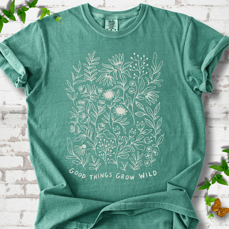 Grow Wild Flower T-Shirt