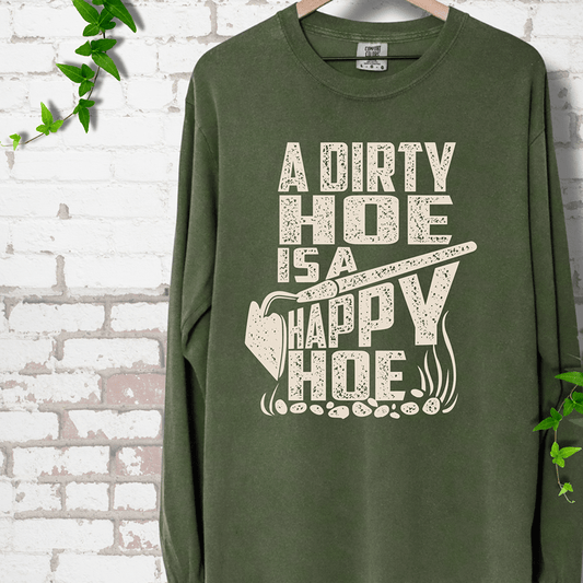 Happy Hoe LS T-Shirt