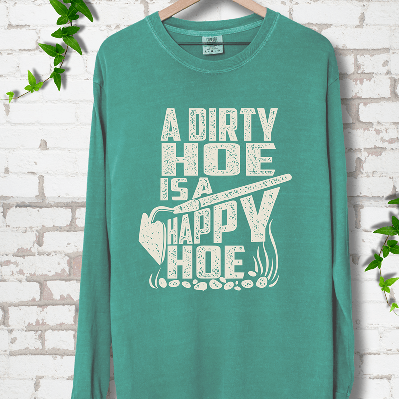 Happy Hoe LS T-Shirt