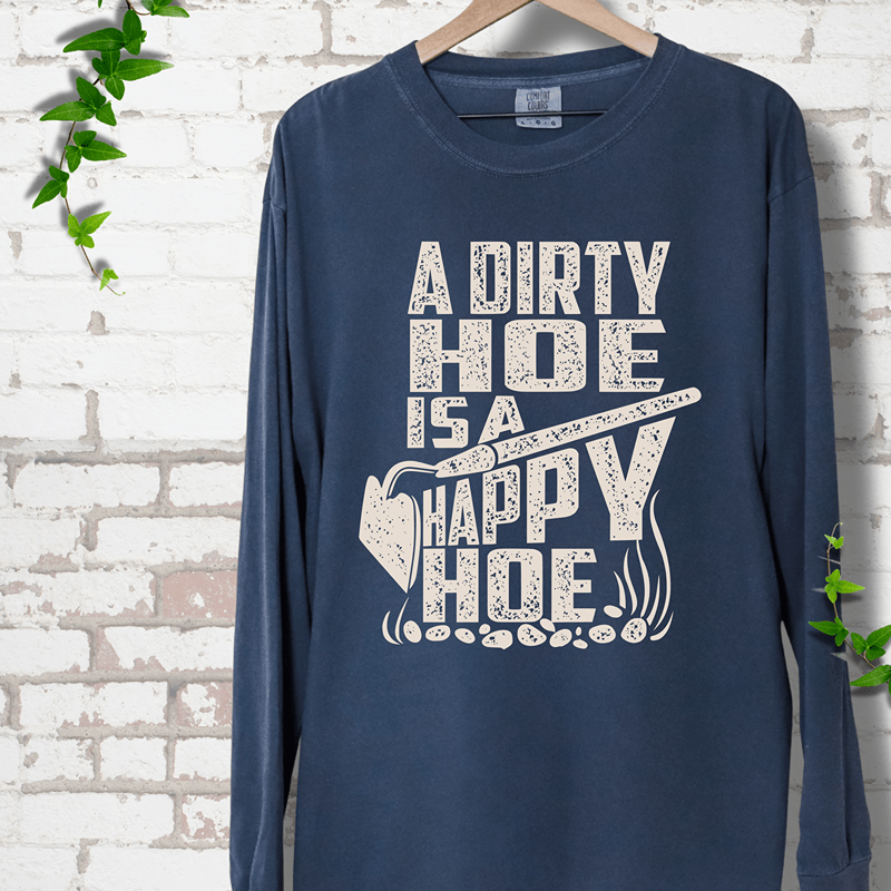 Happy Hoe LS T-Shirt