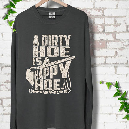 Happy Hoe LS T-Shirt